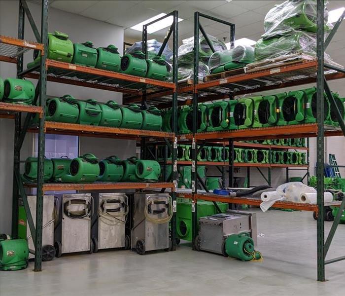 Equipment in SERVPRO